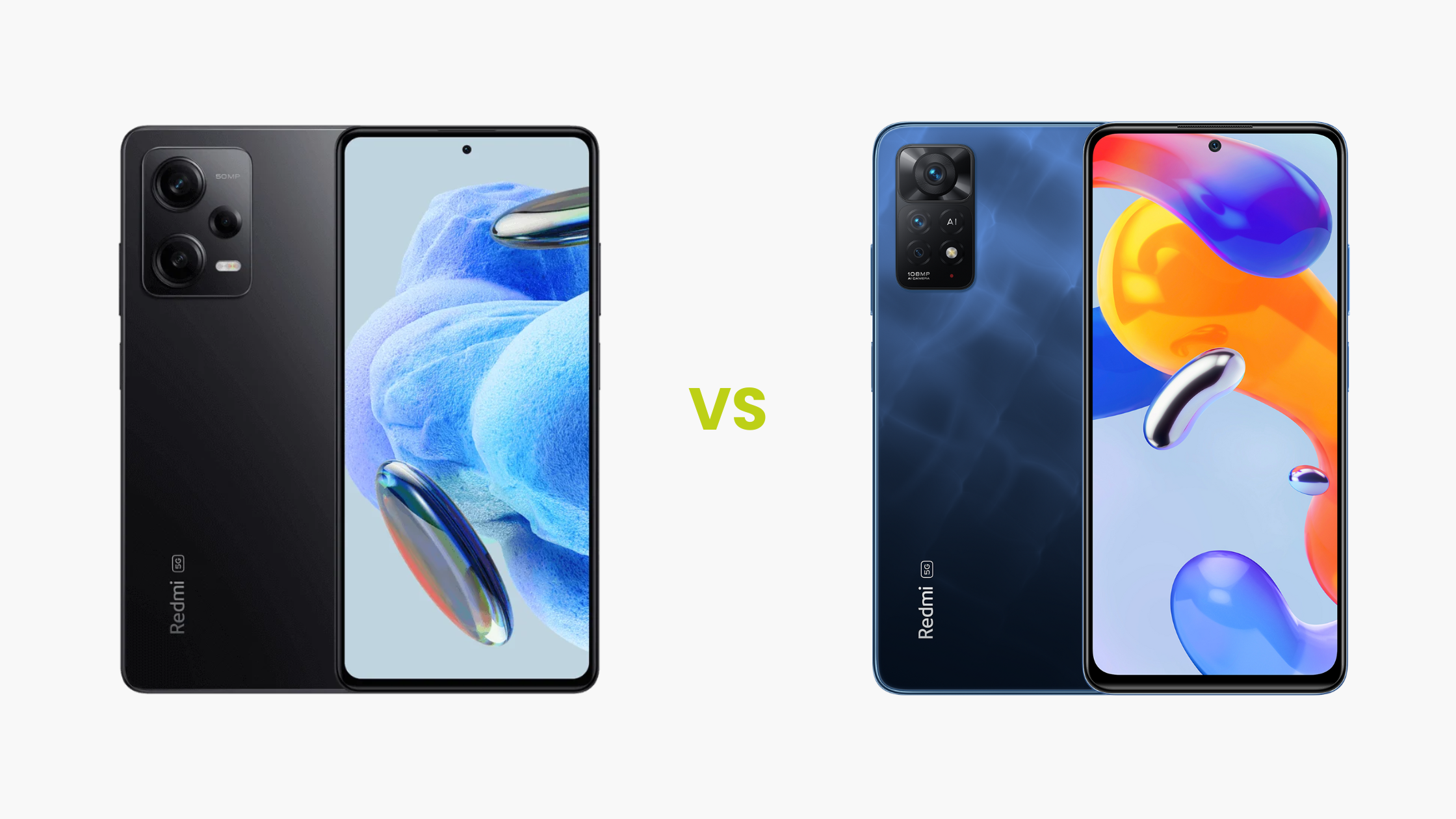 Xiaomi Redmi Note 12 Pro 5G vs Redmi Note 11 Pro 5G
